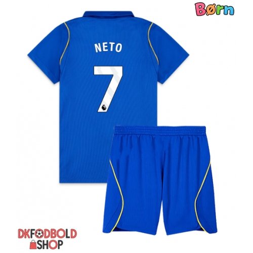 Chelsea Pedro Neto #7 Hjemmebanesæt Børn 2026-27 Kort ærmer (+ korte bukser)